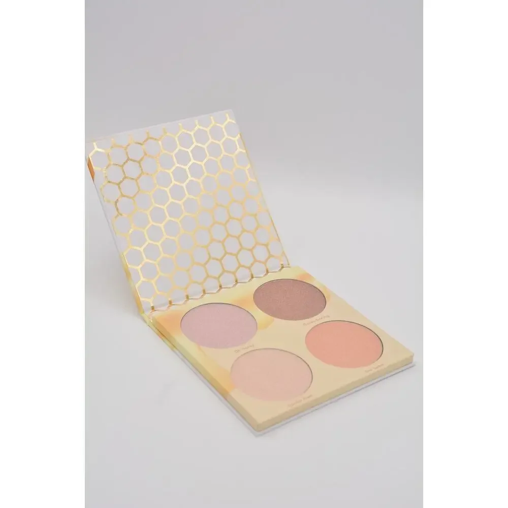 Beauty Bakerie Milk & Honey Highlighter Palette 0.28 Ounce x 4 New